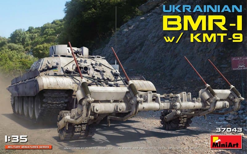 Ukrainian Bmr-1 W/Kmt-9