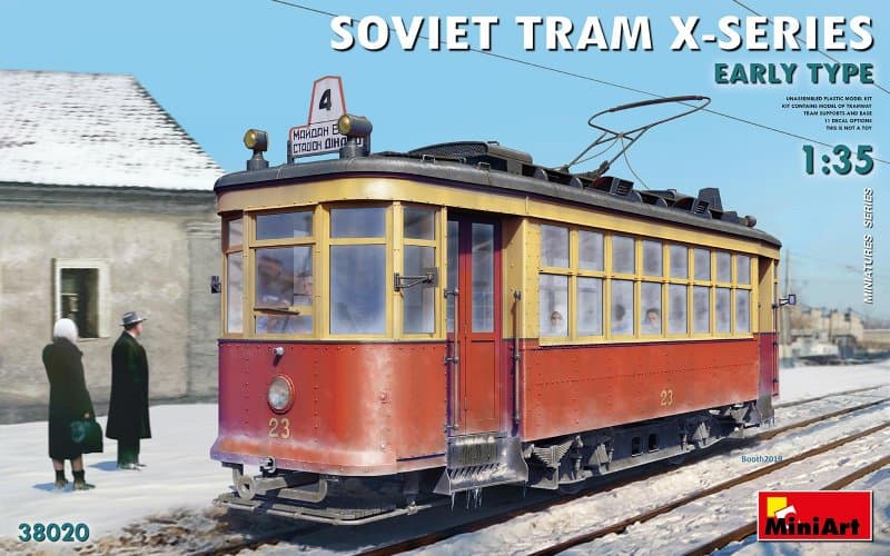 Soviet Tram X-Series - Early Type.