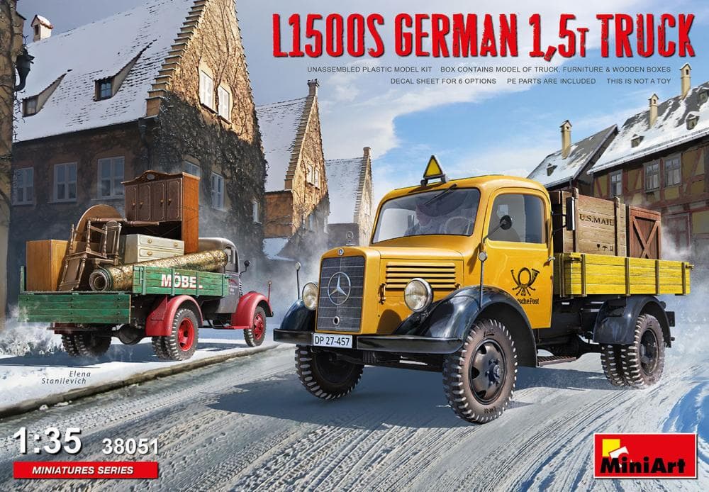L1500s German 1,5t Truck