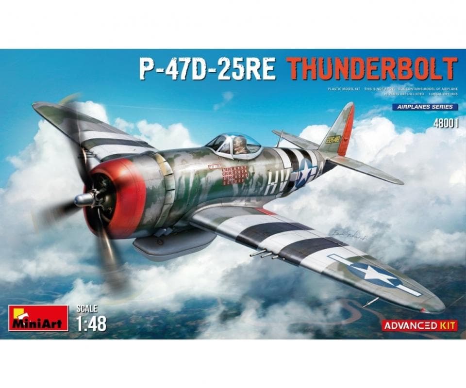P-47d-25re Thunderbolt - Advanced Kit