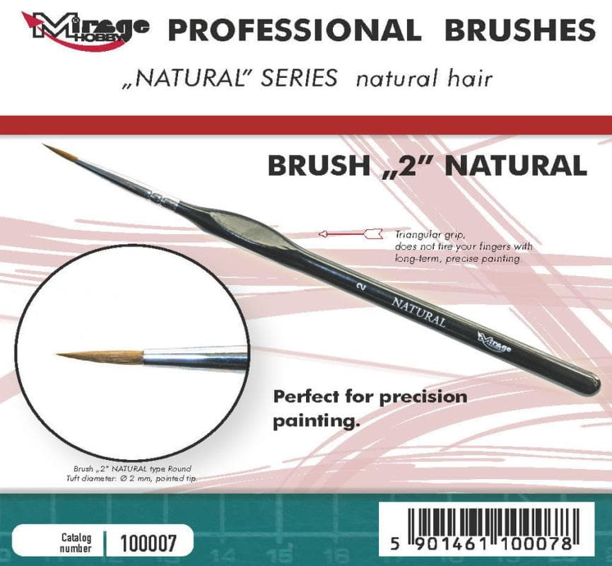 Pinsel - Natural - Size 2
