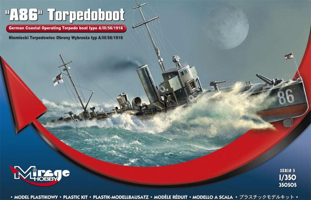 A 86 German Torpedoboat A/Iii Class