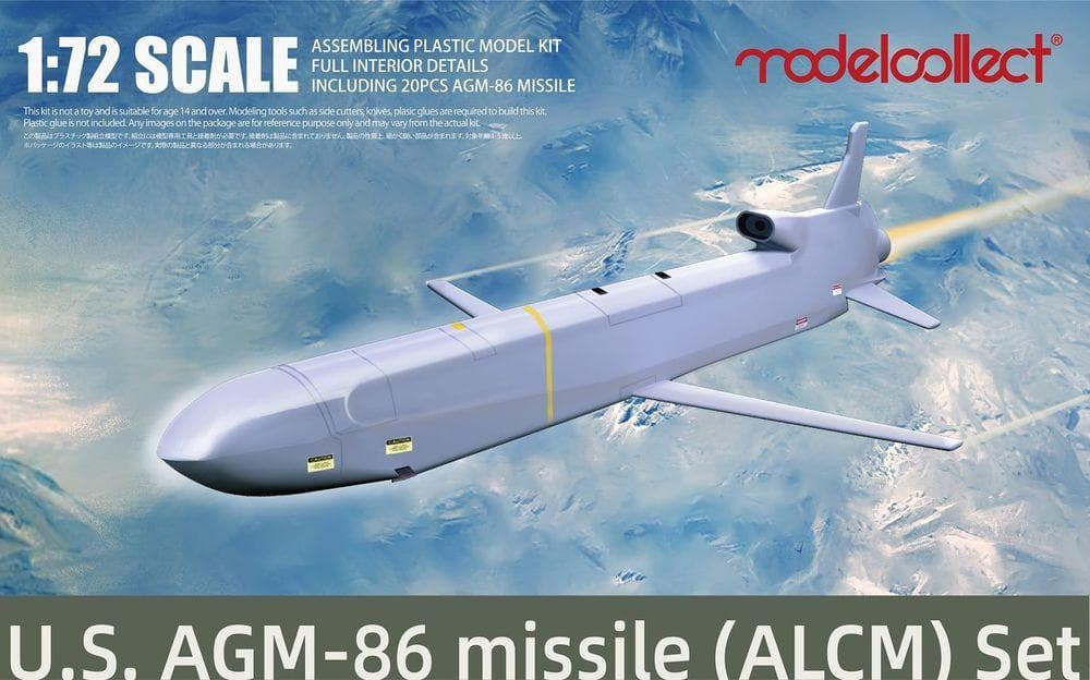 U.S. Agm-86 Air-Launched Cruise Missile (Alcm) Set 20 Pics