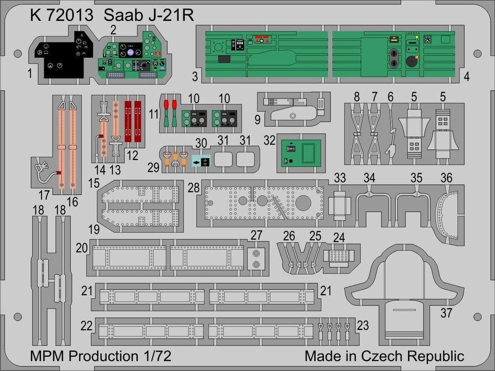 Saab J/A-21r