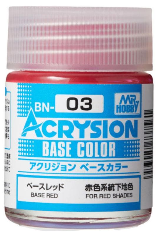 Acrysion Base Color (18 Ml) Base Red