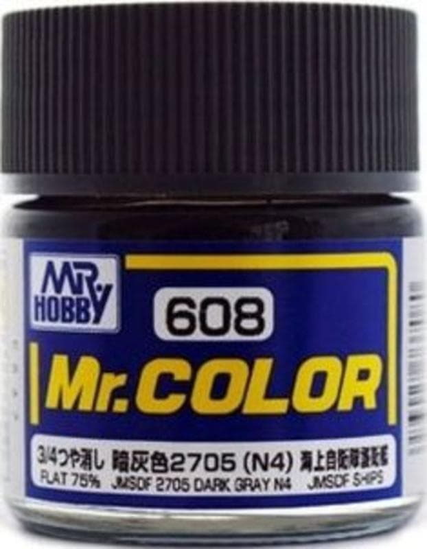 Mr. Color (10 Ml) Jmsdf 2705 Dark Gray N4