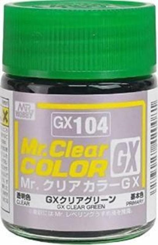 Mr. Clear Color Gx (18 Ml) Clear Green