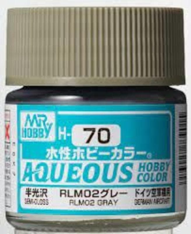 Aqueous Hobby Colors (10 Ml) Rlm02 Gray