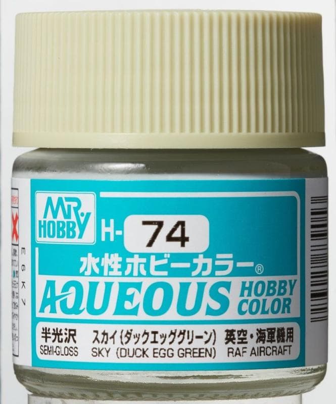 Aqueous Hobby Colors (10 Ml) Sky (Duck Egg Green)