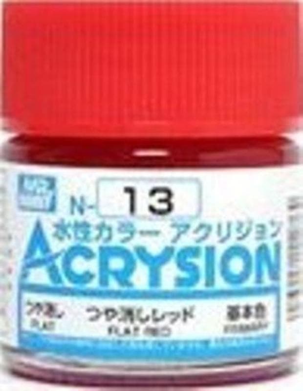 Acrysion (10 Ml) Flat Red