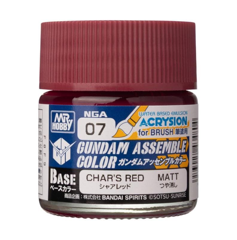Acrysion Gundam Assemble Color (Base Color) (10 Ml) Char´S Red