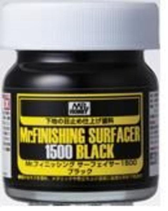 Mr. Finishing Surfacer 1500 Black (40 Ml)