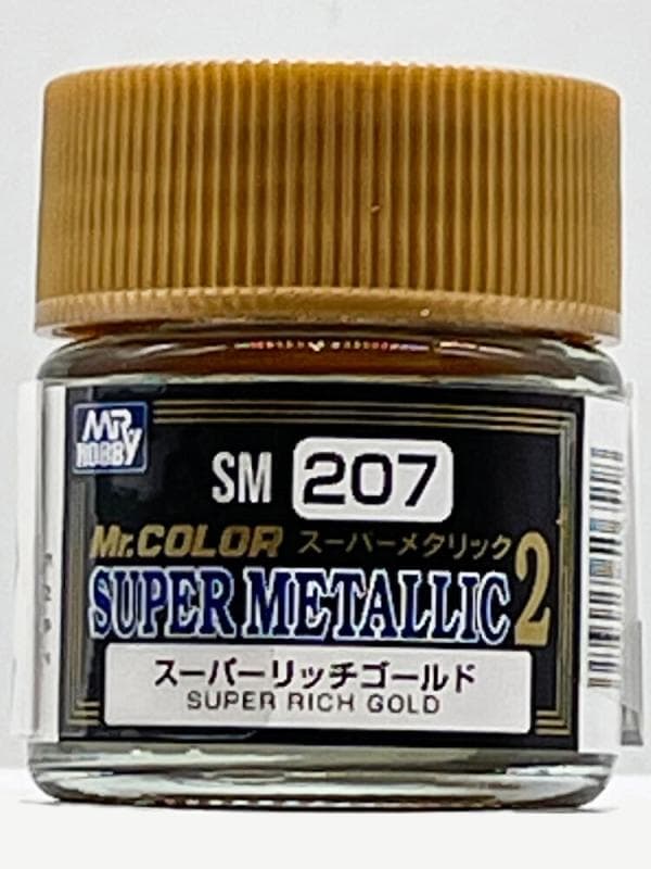 Mr. Color Super Metallic Colors Ii (10 Ml) Super Rich Gold