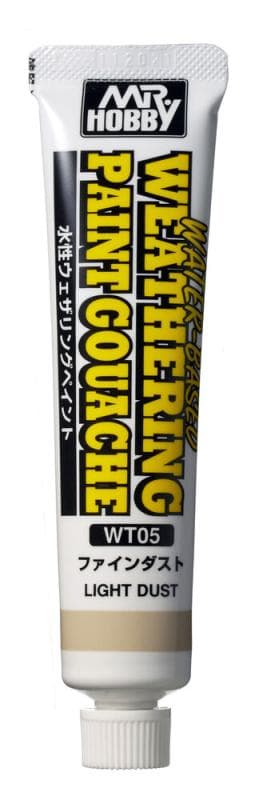 Water-Based Weathering Paint Gouache Light Dust