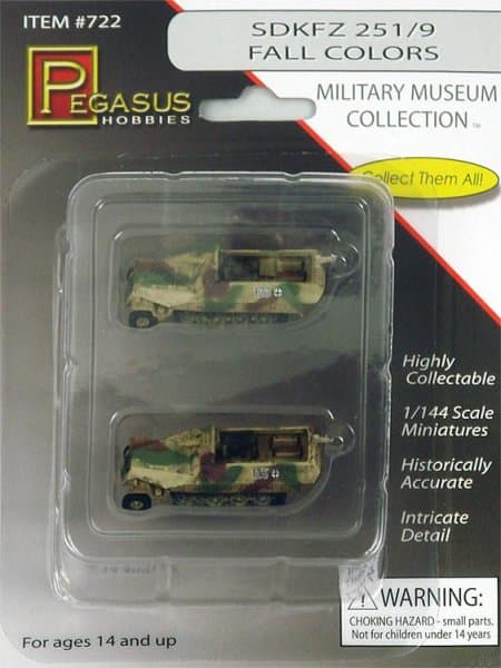 Sdkfz 251/9, Farbig
