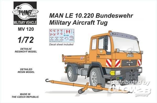 Man Le 10.220 Bundeswehr Military Aircra Tug-All Resin Kit