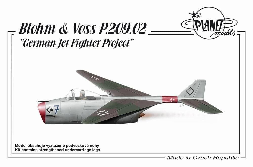 Blohm & Voss P.209 German Jet Fighter Project