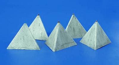 Panzerbarrikaden Pyramidenform Set I