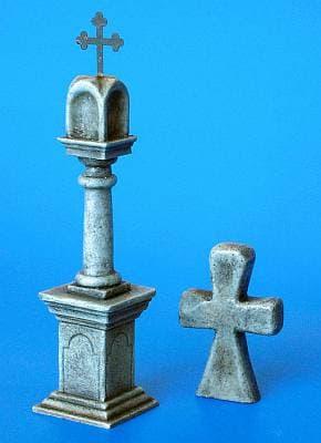 Steinläule Mit Friedensangebot Kreuz