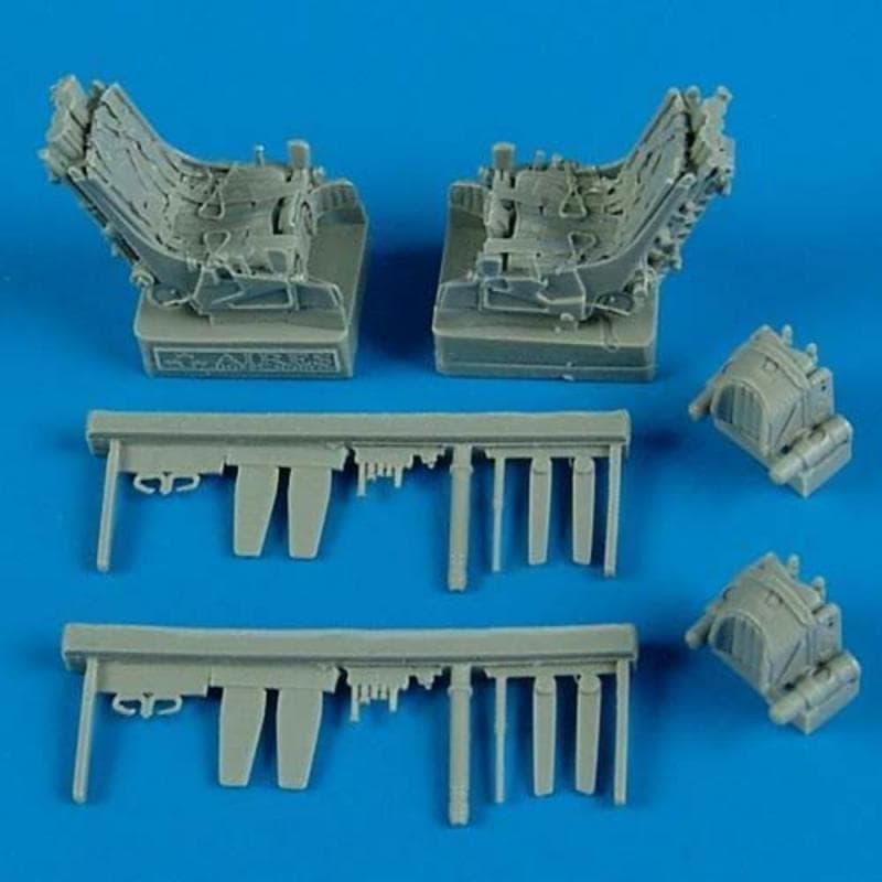 Su-27ub - Ejection - Seats With Safety Belts