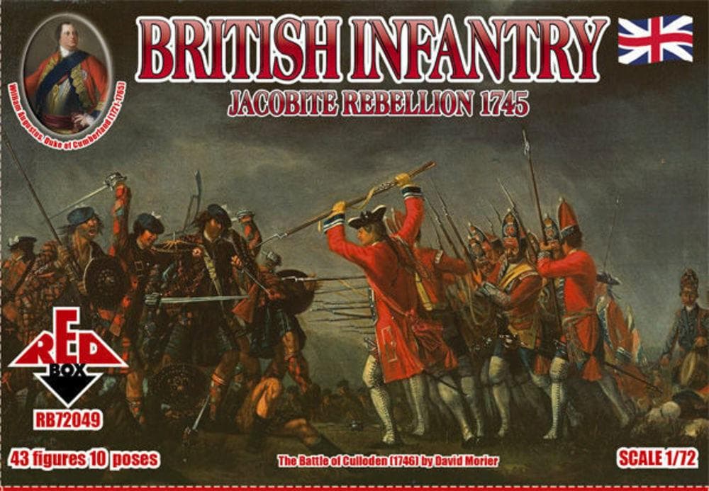 British Infantry 1745,Jacobite Rebellion