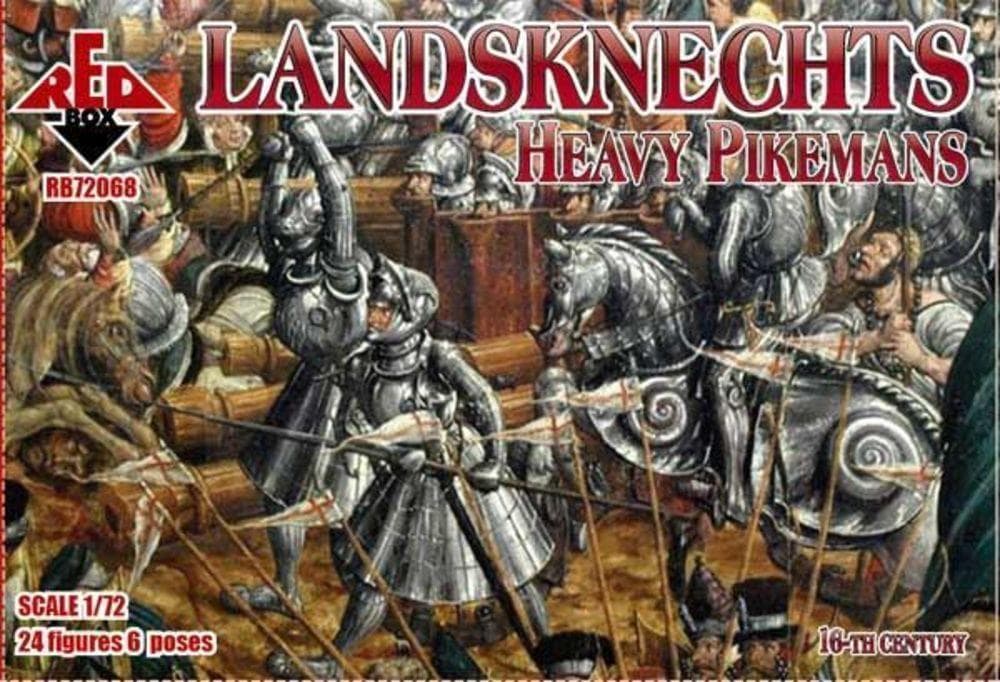 Landknechts (Heavy Pikemen), 16th Century