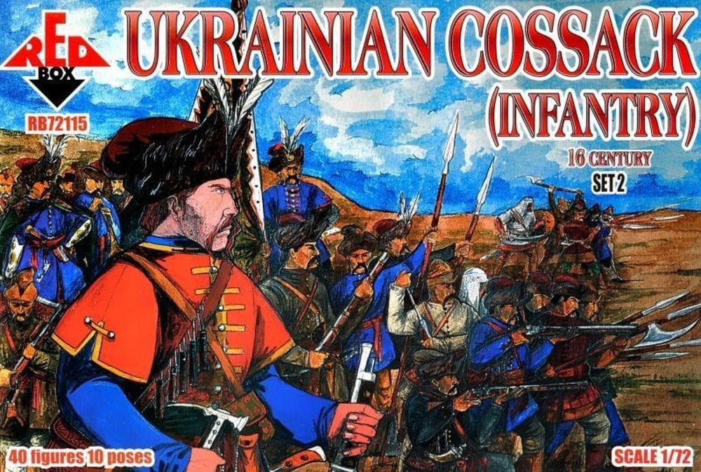 Ukrainian Cossack (Infantry) 16 Century - Set 2