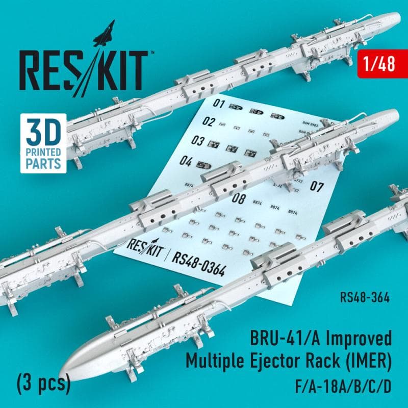 Bru-41/A Improved Multiple Ejector Rack (Imer) (3 Pcs) (F/A-18a/B/C/D)