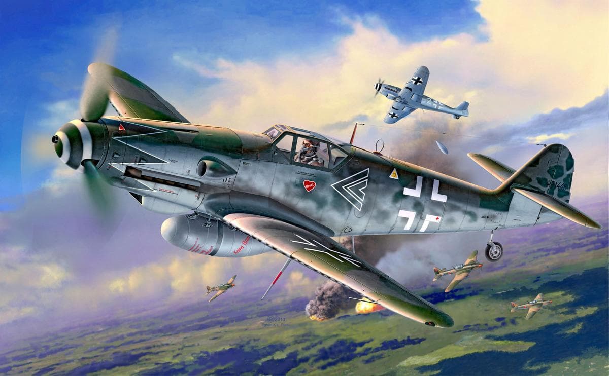 Messerschmitt Bf109g-10 Erla
