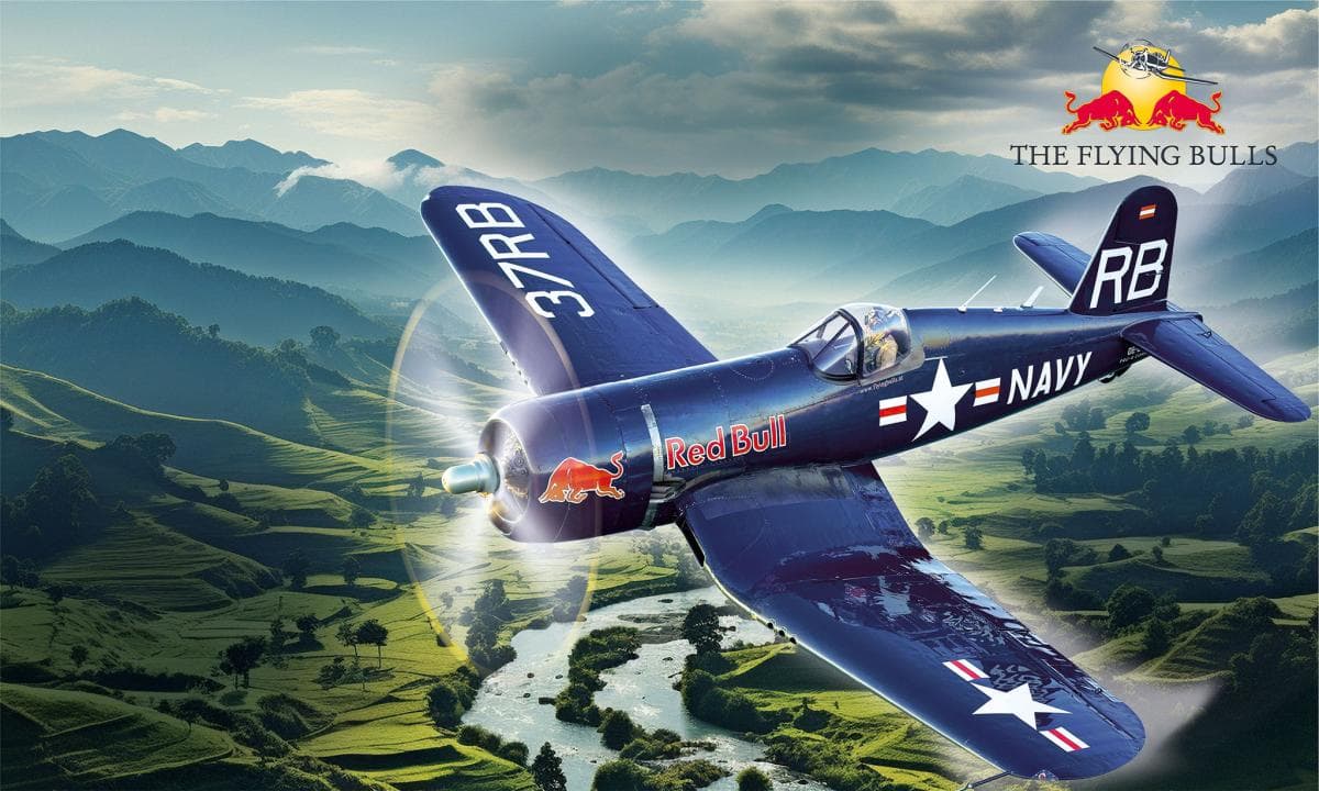 Flying Bulls F4u-4 Corsair - Geschenkset