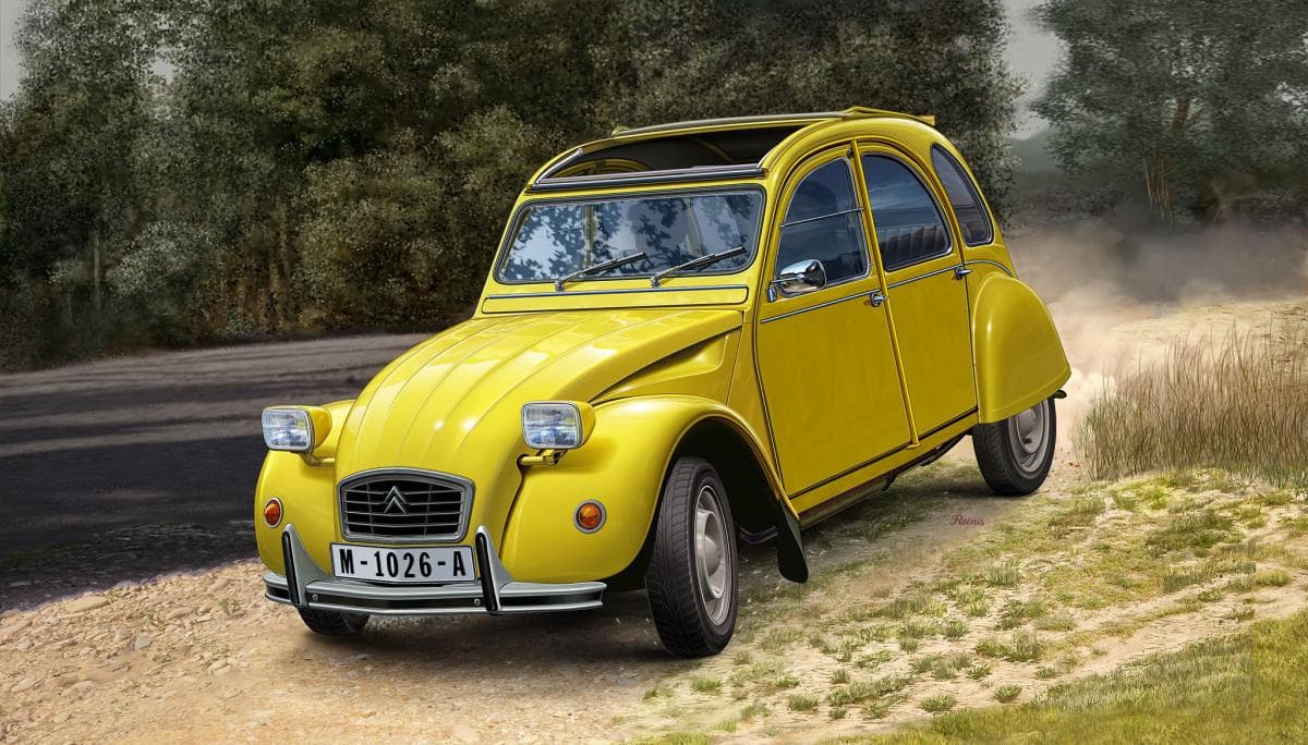 Geschenkset James Bond - Citroen 2 Cv