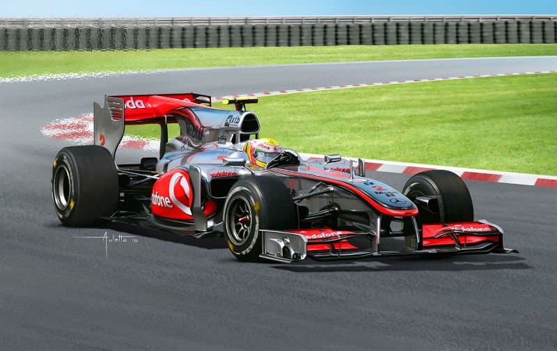Mclaren Mercedes Mp4-25 Hamilton