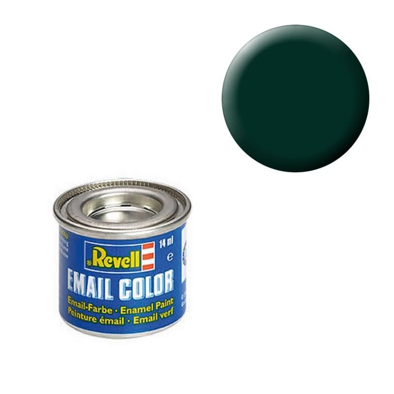 Schwarzgrün (Matt) - Email Color - 14ml
