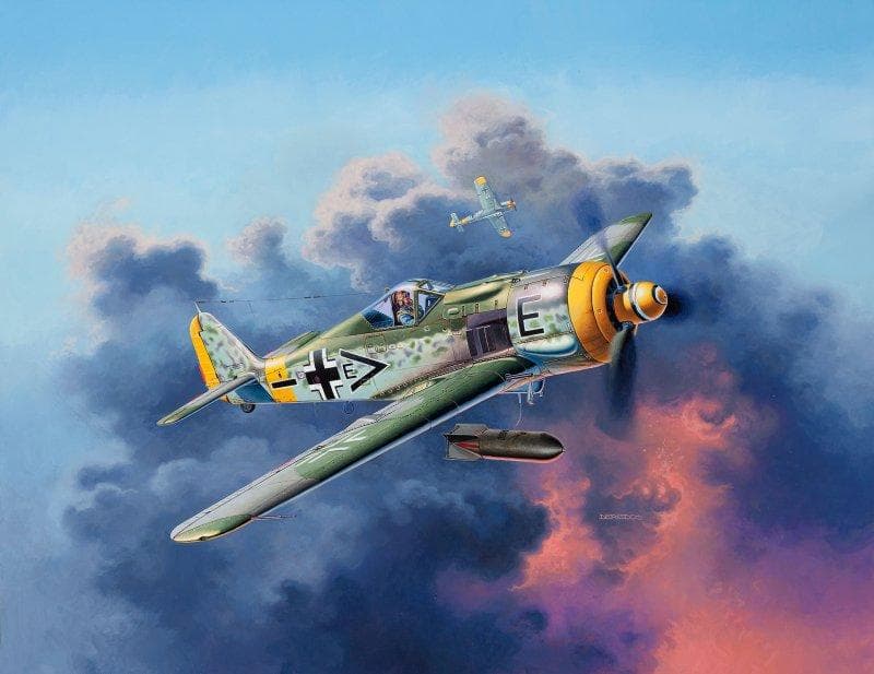 Model Set Focke Wulf Fw190 F-8