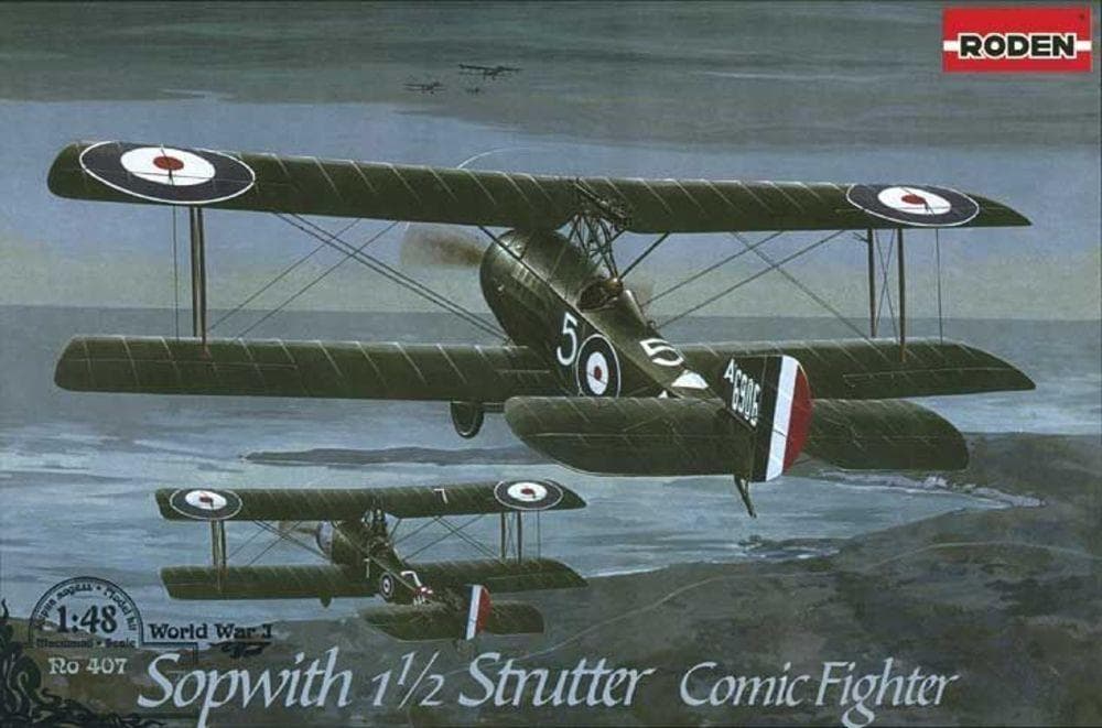 Sopwith 11/2 Strutter Comic Fighter