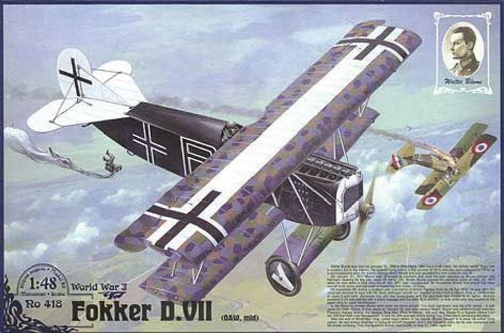 Fokker D.Vii ( Oaw) ´´Walter Blume´´