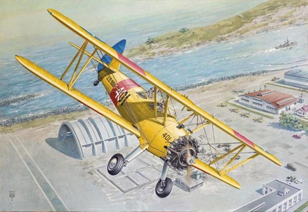 Boeing Stearman Pt-13 Kaydet
