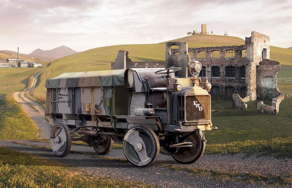 Fwd Model B 3-Ton Us Army Ammunition Truck