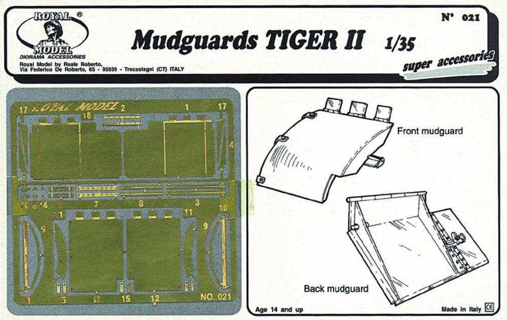 Tiger Ii Mudguards