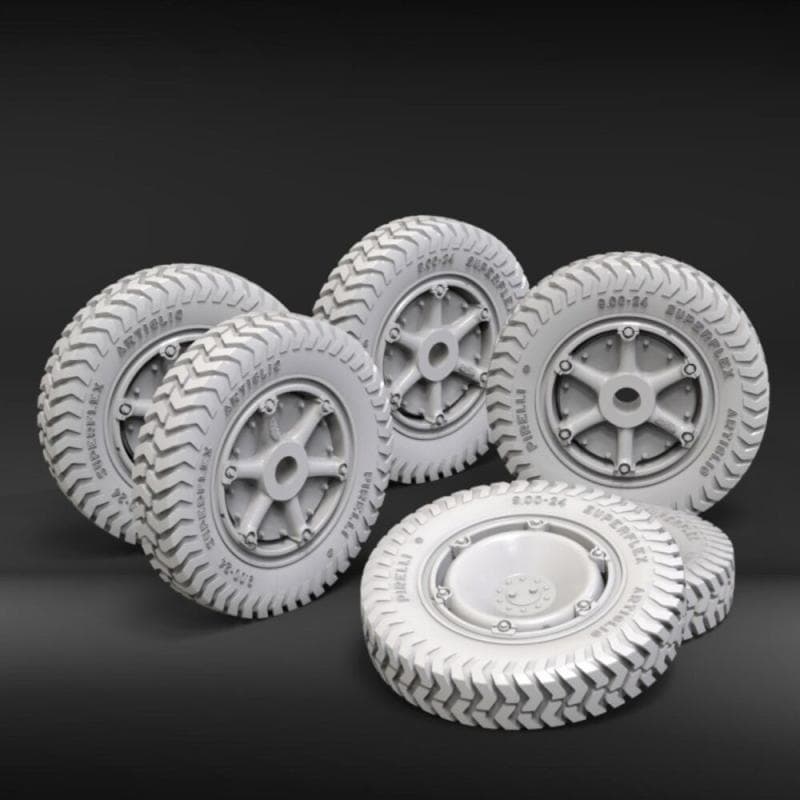 Autoblinda Ab41 - Artiglio - Wheels Set