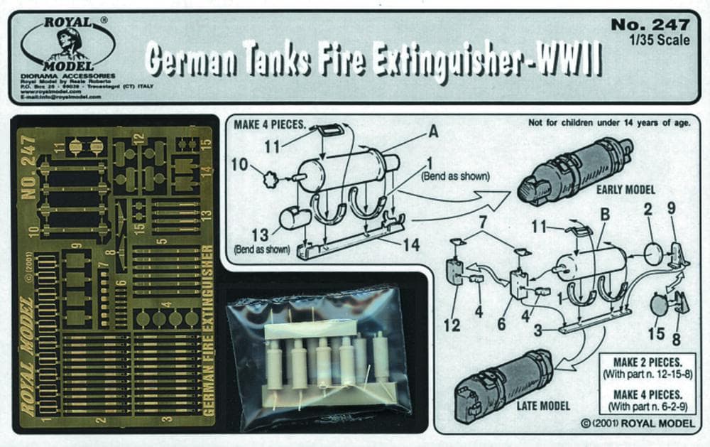 German Tank Fire Extiguisher