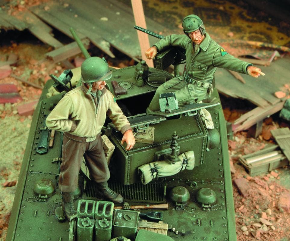 M3a3 Stuart Crew-Wwii