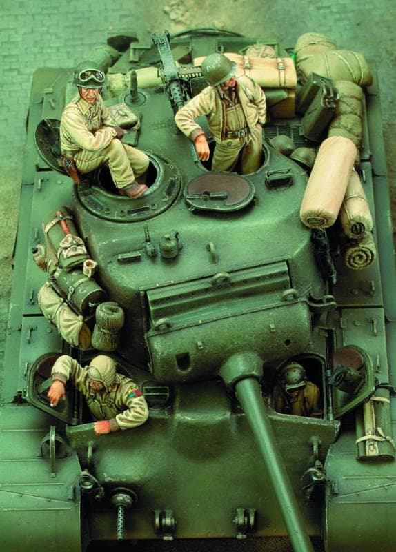 M 26 Pershing Crew-Wwii