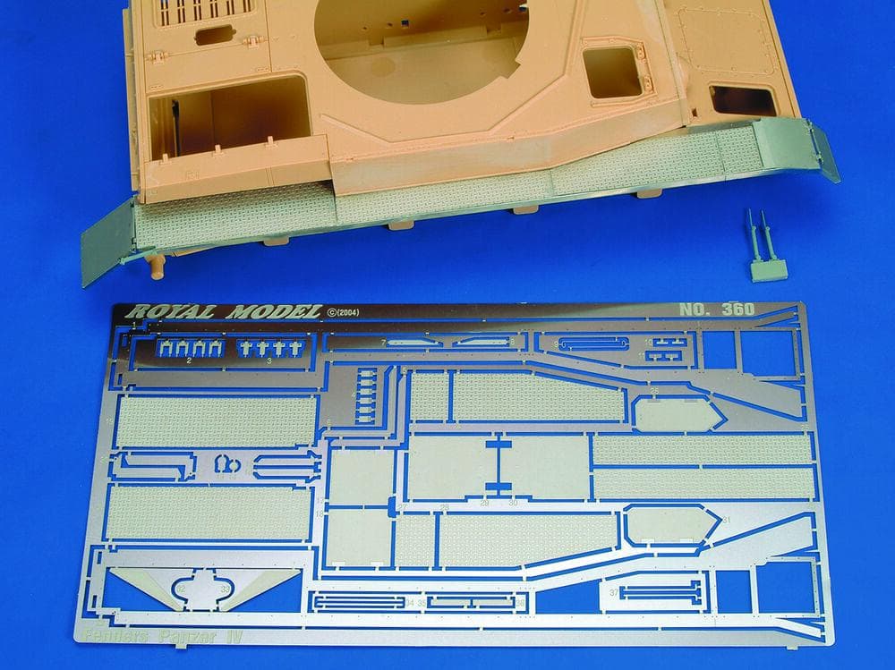 Fenders Panzer Iv (For Tamiya Kit)
