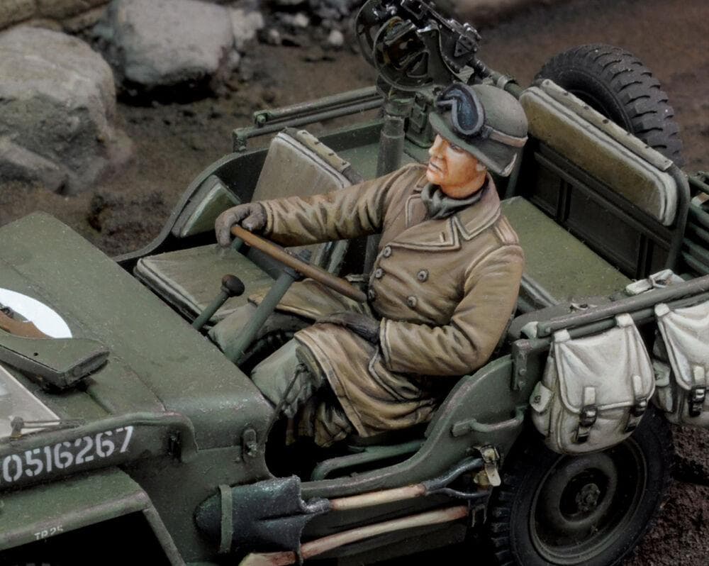 U.S. Jeep Driver-Wwii