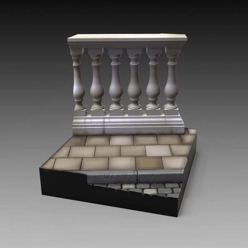Base With Columns Ï¿½Cm 4x4�