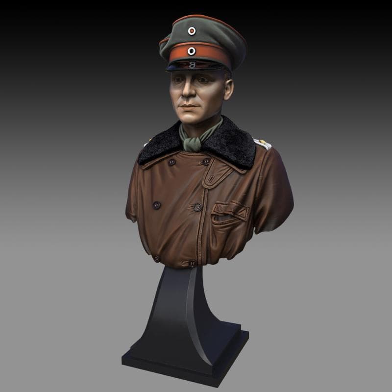 Red Baron Bust