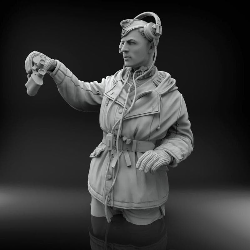 German Tanker In Winter Dress (Tiger I Cupola Not Included)