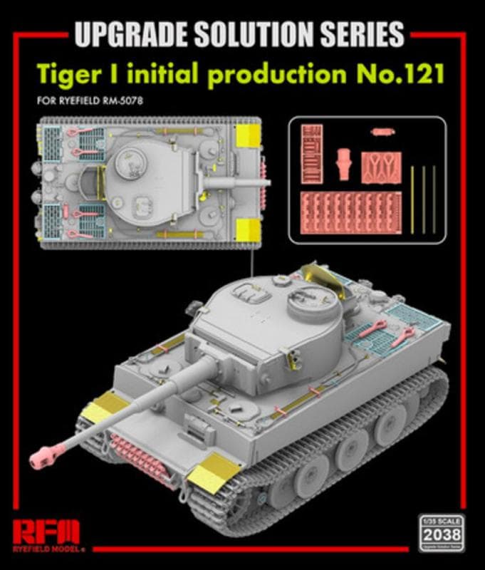 Upgrade Set - Tiger I Initial Production No.121