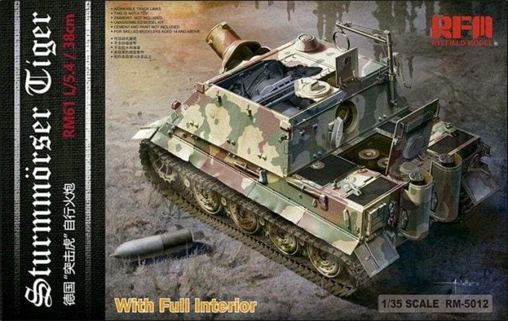 Sturmtiger With Full Interior